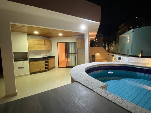 Cobertura / Penthouse com 270m² 3 quartos e 3 banheiros, à venda, no bairro Jardim Aquarius em São José dos Campos