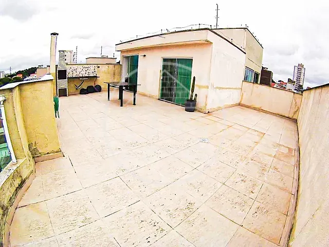 Cobertura / Penthouse com 180m² 3 quartos e 3 banheiros, à venda, no bairro Paulicéia em São Bernardo do Campo