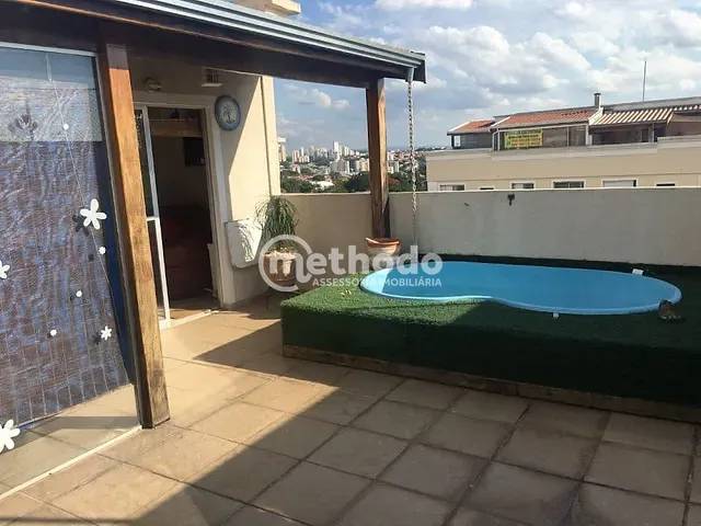 Cobertura / Penthouse com 108m² 2 quartos e 2 banheiros, à venda, no bairro Vila João Jorge em Campinas