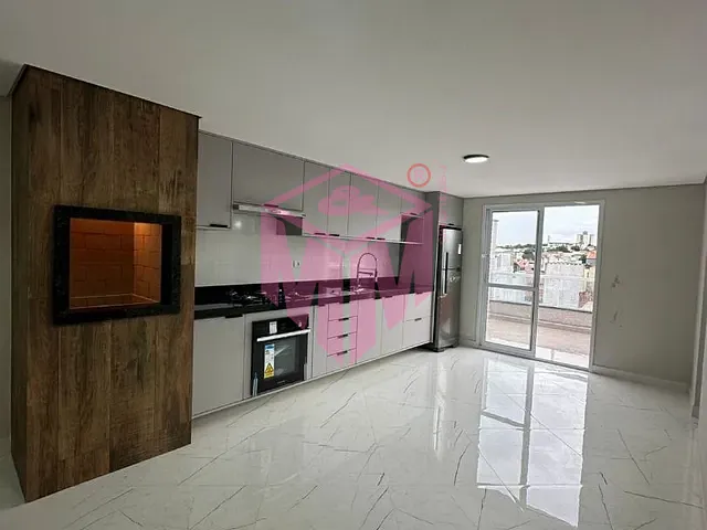 Cobertura / Penthouse 2 quartos e 2 banheiros, à venda, no bairro Vila Linda em Santo André