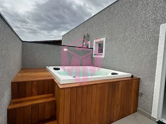 Cobertura / Penthouse 2 quartos e 2 banheiros, à venda, no bairro Vila Linda em Santo André