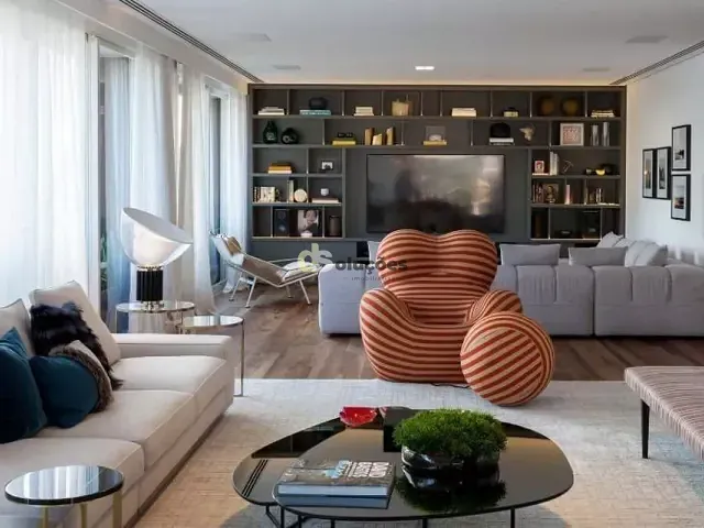 Cobertura / Penthouse 5 quartos e 6 banheiros, à venda, no bairro Jardim Paulistano em São Paulo