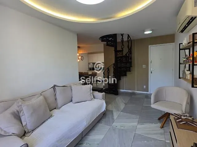 Cobertura / Penthouse com 170m² 3 quartos e 3 banheiros, para alugar, no bairro Icaraí em Niterói