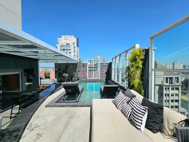 Cobertura / Penthouse 4 quartos e 6 banheiros, à venda, no bairro Brooklin Paulista em São Paulo