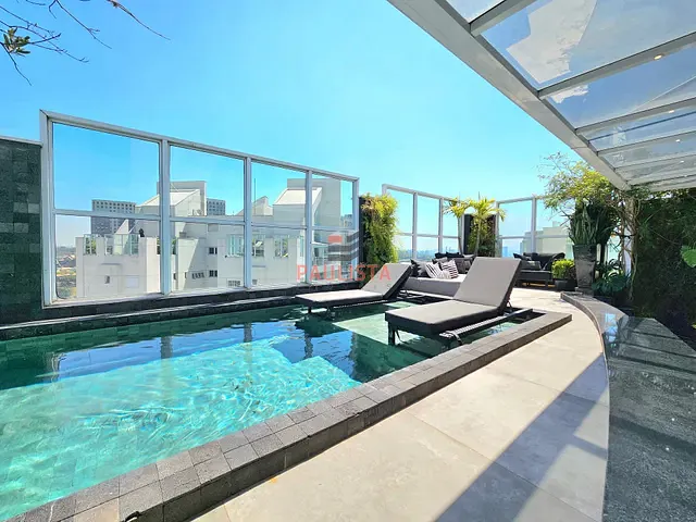Cobertura / Penthouse 4 quartos e 6 banheiros, à venda, no bairro Brooklin Paulista em São Paulo
