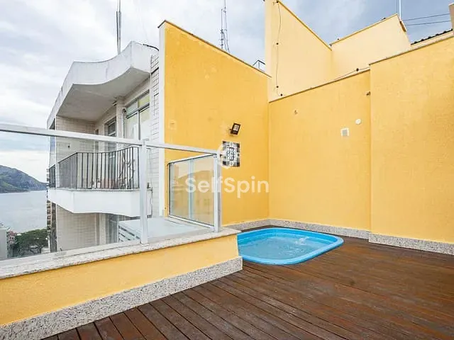 Cobertura / Penthouse 3 quartos e 4 banheiros, para alugar, no bairro Ingá em Niterói