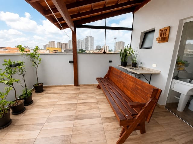 Cobertura / Penthouse 2 quartos e 2 banheiros, à venda, no bairro Nova Gerty em São Caetano do Sul