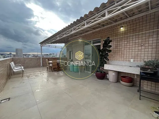Cobertura / Penthouse 4 quartos e 3 banheiros, à venda, no bairro Fernão Dias em Belo Horizonte