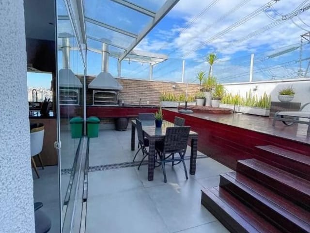 Cobertura / Penthouse com 180m² 3 quartos e 2 banheiros, à venda, no bairro Cidade São Francisco em São Paulo