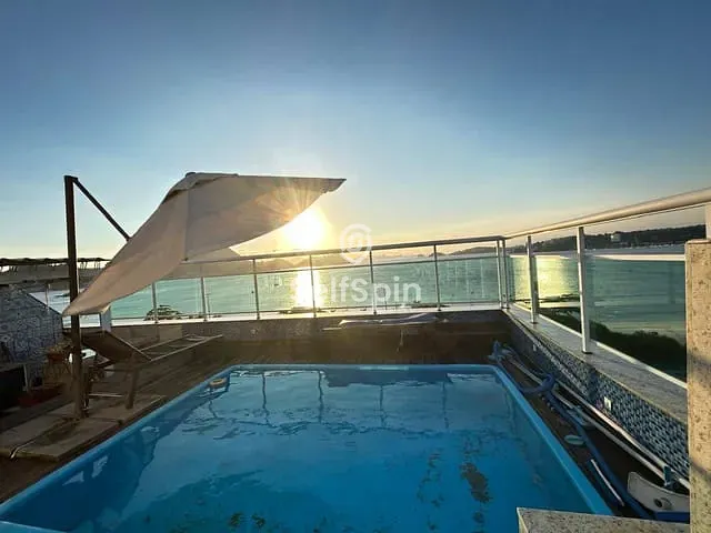 Cobertura / Penthouse 3 quartos e 3 banheiros, para alugar, no bairro Charitas em Niterói