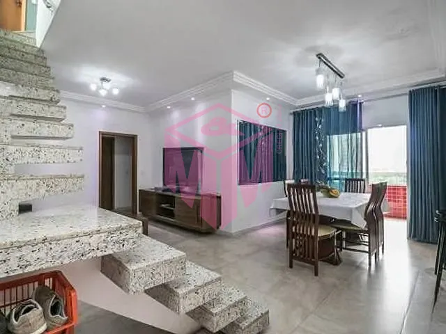 Cobertura / Penthouse com 218m² 4 quartos e 5 banheiros, à venda, no bairro Centro em São Bernardo do Campo
