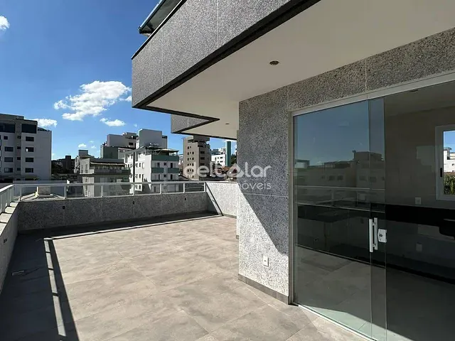 Cobertura / Penthouse com 250m² 4 quartos e 4 banheiros, à venda, no bairro Liberdade em Belo Horizonte
