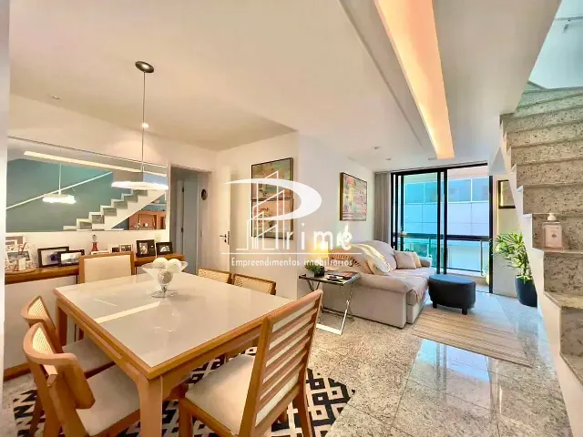 Cobertura / Penthouse com 172m² 3 quartos e 4 banheiros, à venda, no bairro Charitas em Niterói