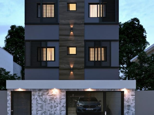 Cobertura à venda 2 Quartos, 1 Vaga, 42M², Vila Scarpelli, Santo André - SP 