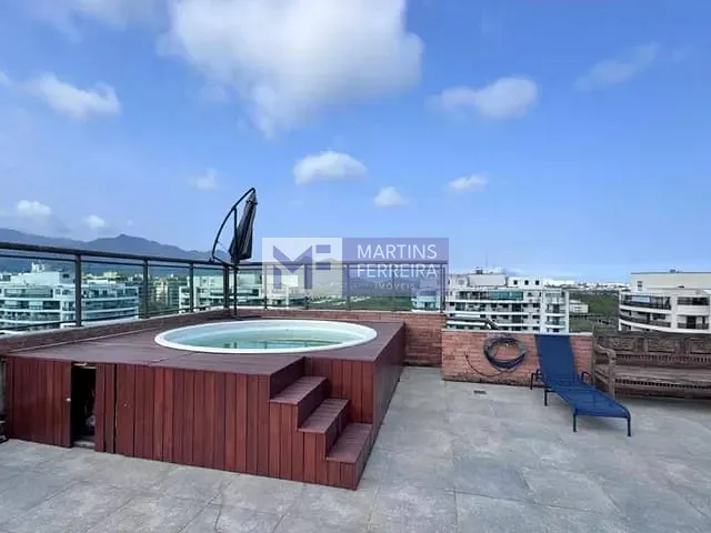 Cobertura / Penthouse com 180m² 3 quartos e 3 banheiros, à venda, no bairro Recreio dos Bandeirantes em Rio de Janeiro