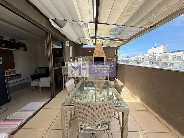 Cobertura / Penthouse com 166m² 4 quartos e 3 banheiros, à venda, no bairro Recreio dos Bandeirantes em Rio de Janeiro
