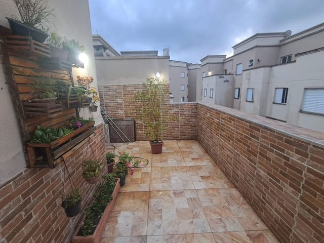 Cobertura / Penthouse com 138m² 3 quartos e 2 banheiros, à venda, no bairro Jardim Santa Paula em Cotia