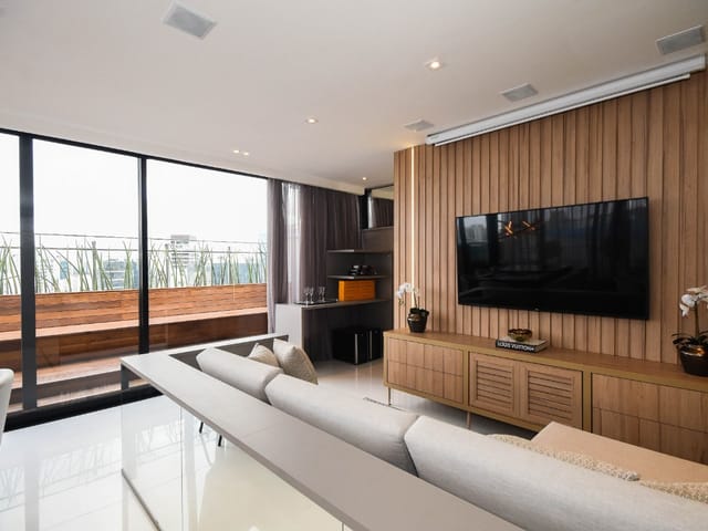 Cobertura / Penthouse com 180m² 3 quartos e 5 banheiros, à venda, no bairro Vila Nova Conceição em São Paulo