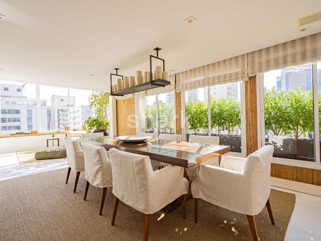 Cobertura / Penthouse com 410m² 3 quartos e 4 banheiros, à venda ou para alugar, no bairro Itaim Bibi em São Paulo