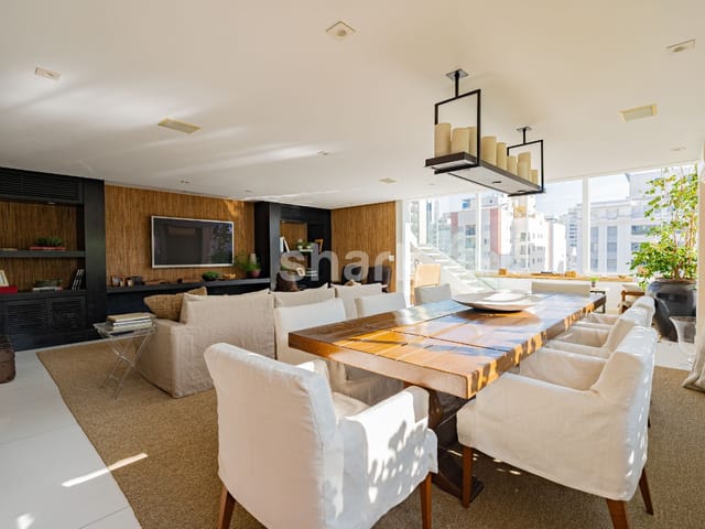 Cobertura / Penthouse com 410m² 3 quartos e 4 banheiros, à venda ou para alugar, no bairro Itaim Bibi em São Paulo