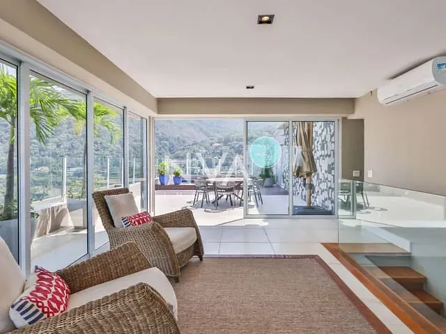 Cobertura / Penthouse com 427m² 4 quartos e 5 banheiros, à venda, no bairro São Conrado em Rio de Janeiro
