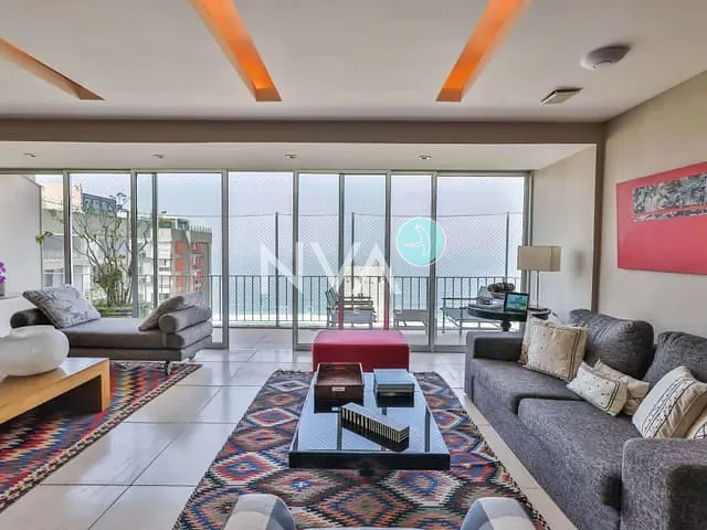 Cobertura / Penthouse com 427m² 4 quartos e 5 banheiros, à venda, no bairro São Conrado em Rio de Janeiro