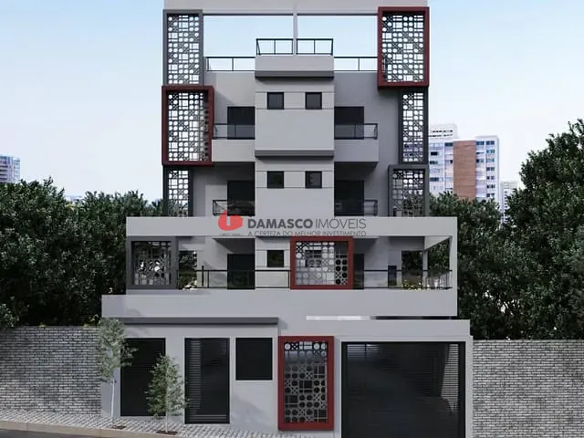 Cobertura / Penthouse com 92m² 2 quartos e 1 banheiro, à venda, no bairro Santa Maria em Santo André