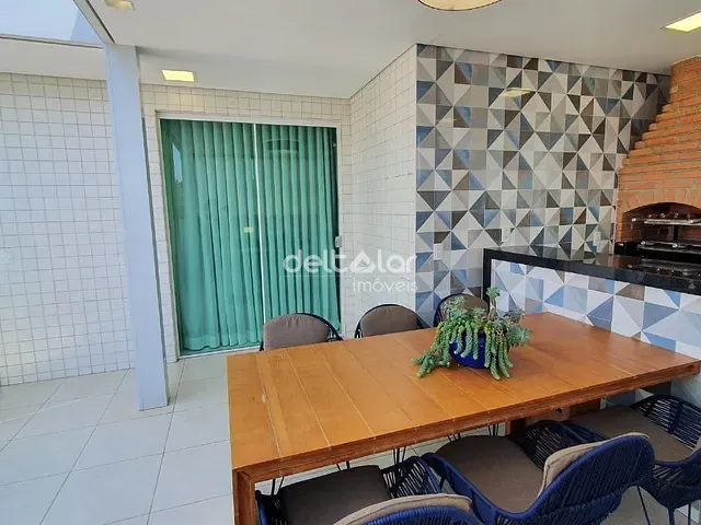 Cobertura / Penthouse com 120m² 3 quartos e 3 banheiros, à venda, no bairro Itapoã em Belo Horizonte