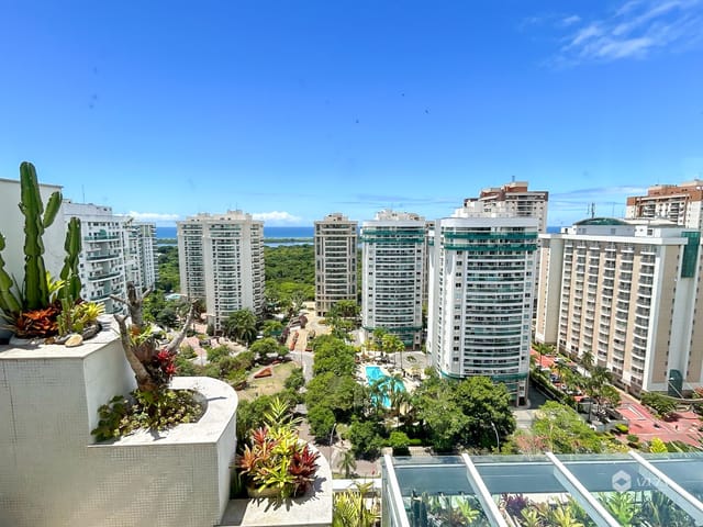 Cobertura / Penthouse com 398m² 3 quartos e 5 banheiros, à venda, no bairro Barra da Tijuca em Rio de Janeiro