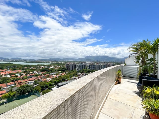 Cobertura / Penthouse com 398m² 3 quartos e 5 banheiros, à venda, no bairro Barra da Tijuca em Rio de Janeiro