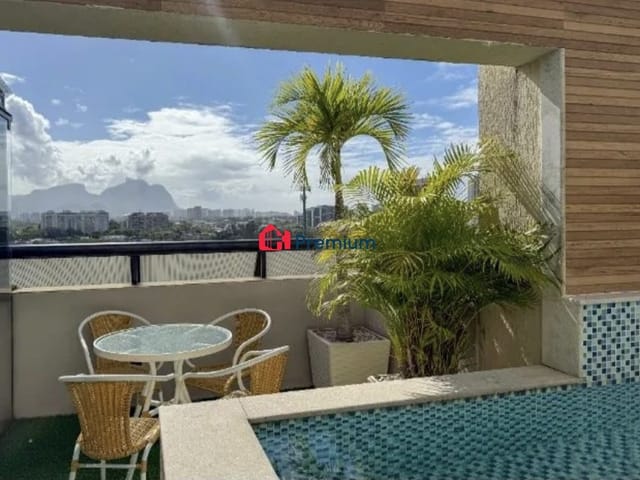 Cobertura / Penthouse 3 quartos e 2 banheiros, à venda, no bairro Barra da Tijuca em Rio de Janeiro