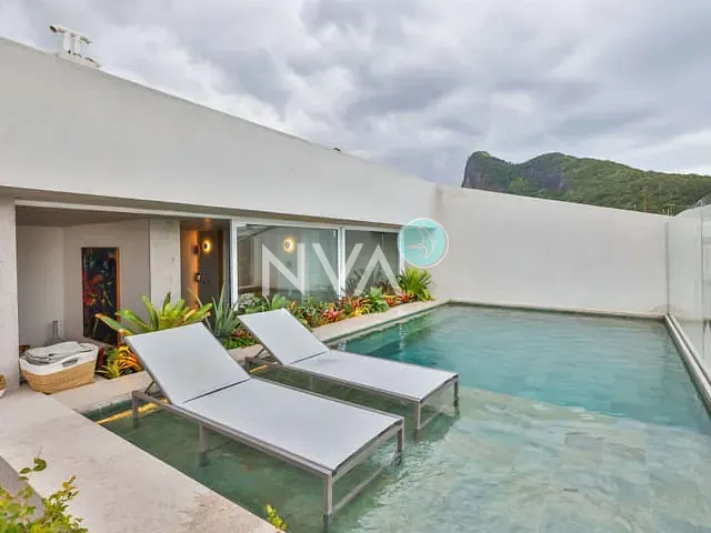 Cobertura / Penthouse com 470m² 4 quartos e 6 banheiros, à venda, no bairro São Conrado em Rio de Janeiro