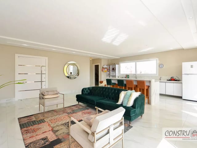 Cobertura / Penthouse 1 quarto e 4 banheiros, à venda, no bairro Ahú em Curitiba