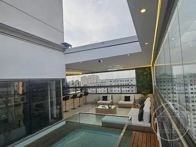 Cobertura / Penthouse com 140m² 1 quarto e 3 banheiros, à venda, no bairro Usina Piratininga em São Paulo