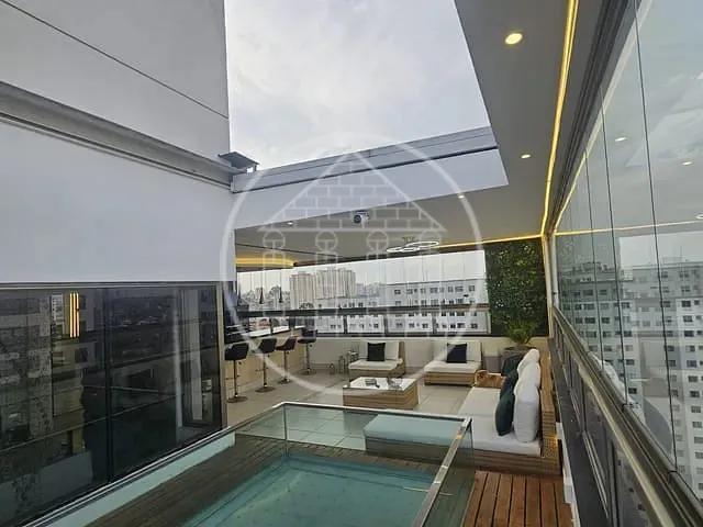 Cobertura / Penthouse com 140m² 1 quarto e 3 banheiros, à venda, no bairro Usina Piratininga em São Paulo