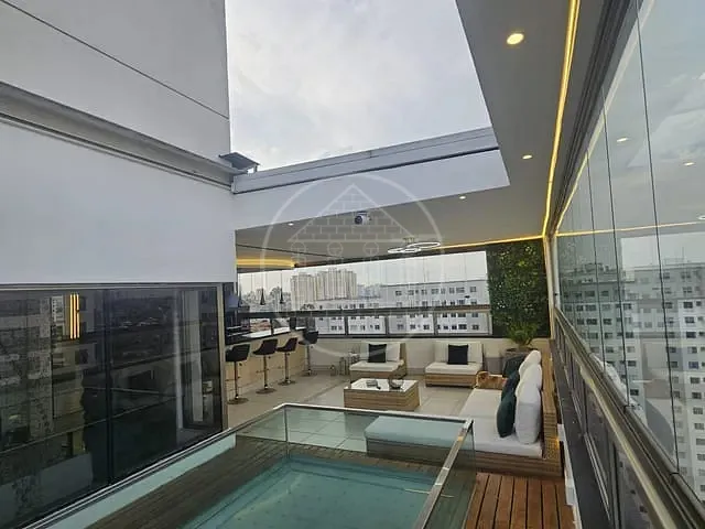 Cobertura / Penthouse com 140m² 1 quarto e 3 banheiros, à venda, no bairro Usina Piratininga em São Paulo
