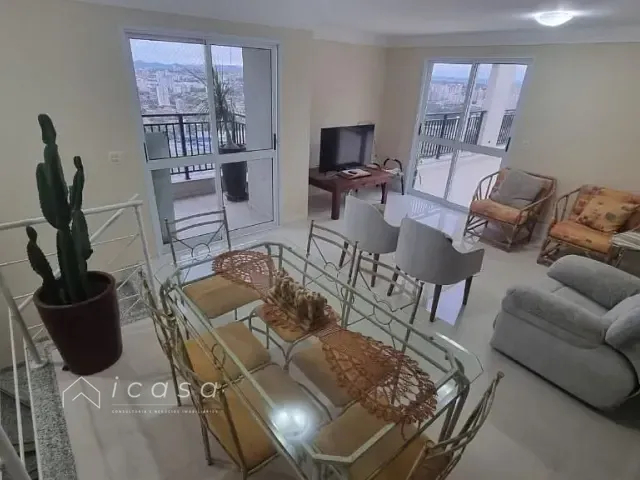 Cobertura / Penthouse com 243m² 4 quartos e 1 banheiro, à venda, no bairro Jardim Aquárius em São José dos Campos
