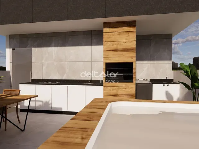 Cobertura / Penthouse com 96m² 2 quartos e 1 banheiro, à venda, no bairro Santa Mônica em Belo Horizonte