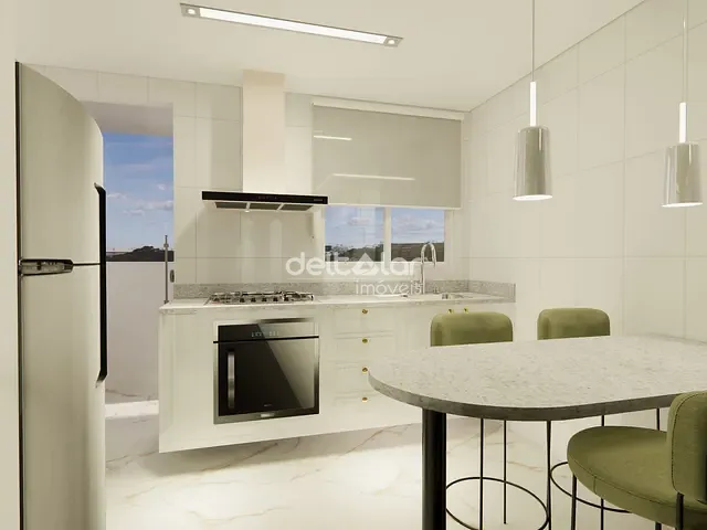 Cobertura / Penthouse com 96m² 2 quartos e 1 banheiro, à venda, no bairro Santa Mônica em Belo Horizonte