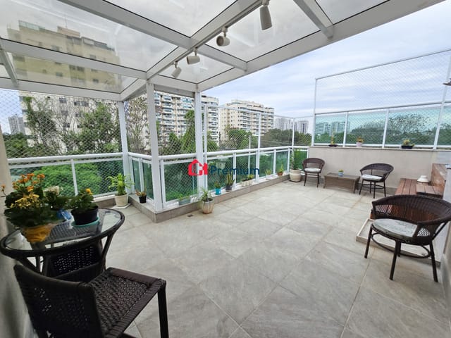 Cobertura / Penthouse 3 quartos e 2 banheiros, à venda, no bairro Recreio dos Bandeirantes em Rio de Janeiro