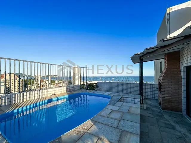 Cobertura / Penthouse 2 quartos e 3 banheiros, à venda, no bairro Enseada em Guarujá