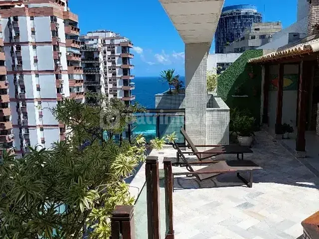 Cobertura / Penthouse 3 quartos e 4 banheiros, à venda ou para alugar, no bairro Barra da Tijuca em Rio de Janeiro