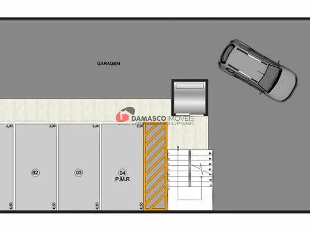 Cobertura / Penthouse 2 quartos e 1 banheiro, à venda, no bairro Vila Bela Vista em Santo André