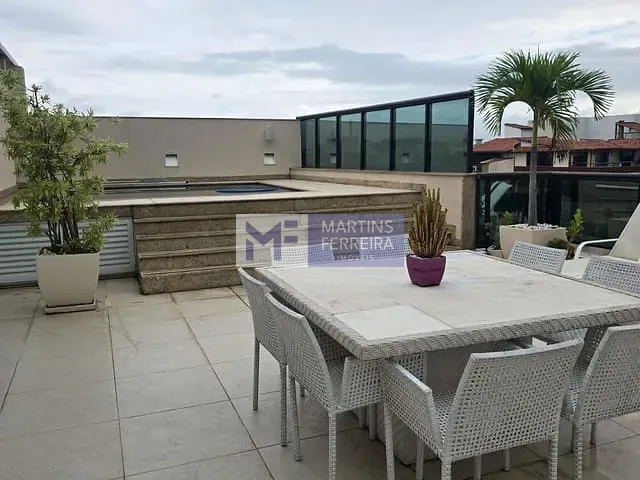 Cobertura / Penthouse com 390m² 4 quartos e 7 banheiros, à venda ou para alugar, no bairro Recreio dos Bandeirantes em Rio de Janeiro