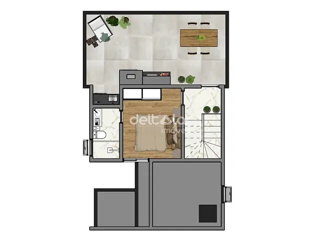 Cobertura / Penthouse com 90m² 3 quartos e 2 banheiros, à venda, no bairro São João Batista (Venda Nova) em Belo Horizonte