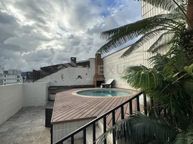 Cobertura / Penthouse 3 quartos e 2 banheiros, para alugar, no bairro Enseada em Guarujá