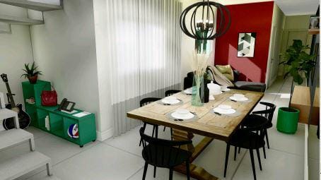 Cobertura à venda 2 Quartos, 1 Vaga, 42M², Parque das Nações, Santo André - SP 