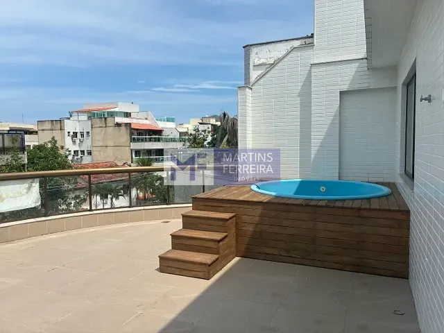 Cobertura / Penthouse com 240m² 4 quartos e 5 banheiros, à venda, no bairro Recreio dos Bandeirantes em Rio de Janeiro