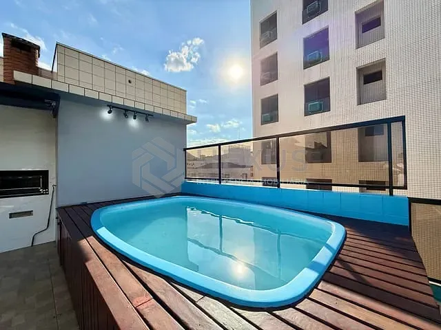 Cobertura / Penthouse 2 quartos e 3 banheiros, à venda, no bairro Enseada em Guarujá