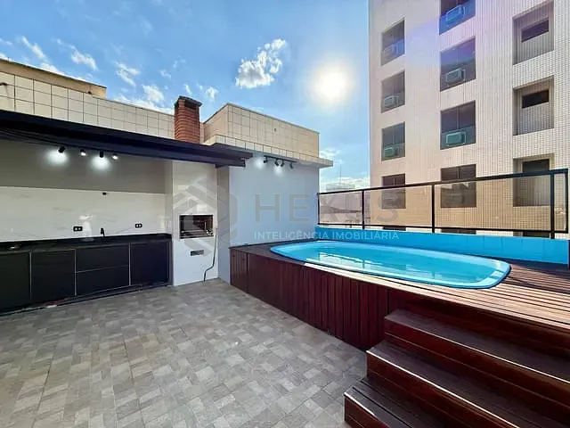 Cobertura / Penthouse 2 quartos e 3 banheiros, à venda, no bairro Enseada em Guarujá